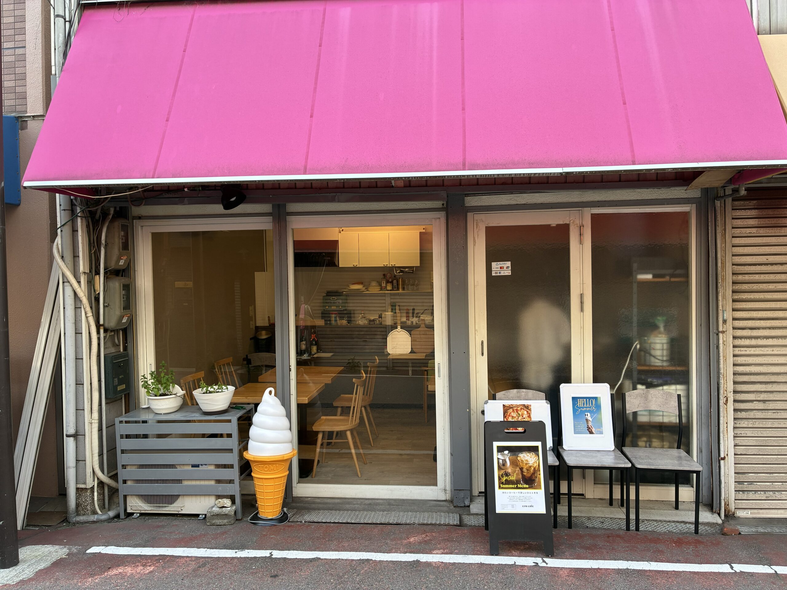ezu cafeさんで石橋ブレンドを提供いただいています|飲食店で楽しめる東雲 Coffee Roastersのコーヒー